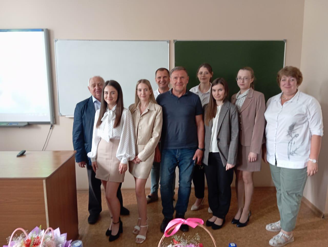 Защита ВКР на кафедре ИиМОИиМ